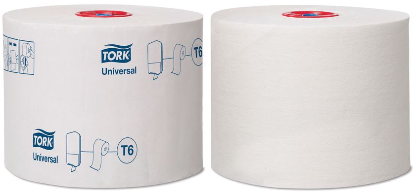 Туалетная бумага в компактных рулонах Tork Universal 127540