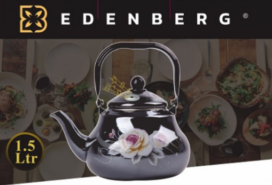 Чайник емальований для газових плит Edenberg EB-3353 - 2.5 л