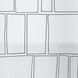 Шторка для ванной виниловая Spirella CONSTRUCT 10.20149 180x200 см - черная