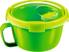 Контейнер кухоль для харчових продуктів Curver Smart 00952 – кругла, зелена