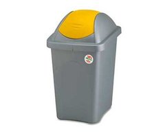 Відро для сміття STEFANPLAST MULTIPAT 70165 - 30 л, жовте