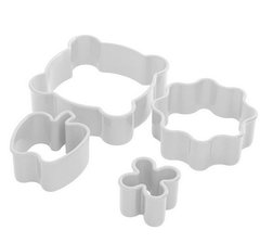 Набор форм для выпекания TITIZ PLASTIK AP-9072-WT - 4 пр, белый, Белый