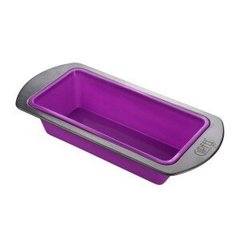Силиконовая форма для торта прямоугольная Gipfel g2828 - 27.5*13.5*5.5см, фиолетовая