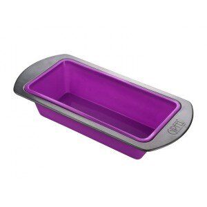 Силіконова форма для торта прямокутна Gipfel g2828 - 27.5*13.5*5.5см, фіолетова