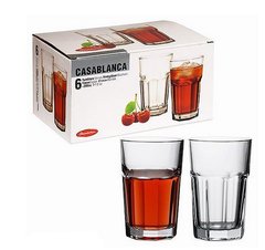 Набор стаканов CASABLANCA Pasabahce 52713 - 280 мл, 6 шт