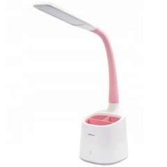 Лампа настольная Tiross TS-1809 - белый/розовый