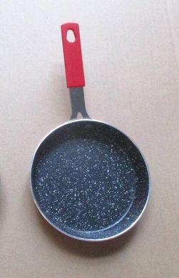 Сковорода с антипригарным покрытием Eco Granite Con Brio Mini CB-1414кр - 14 см (красная)