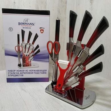 Набір ножів Bohmann BH 8004-09 - 9 предметів