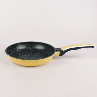 Cковорода с крышкой Maestro Ceramic MR1220-26 ж - желтая