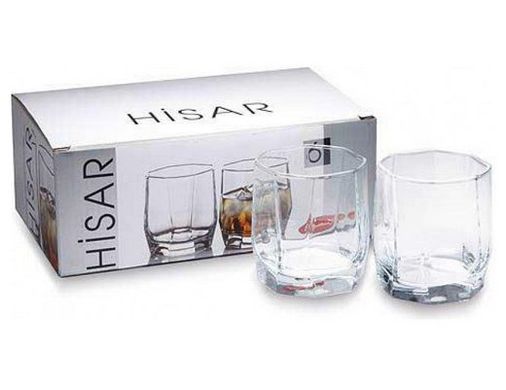 Набір низьких склянок Pasabahce Hisar 42855-6 - 280 мл, 6 шт.