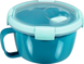 Контейнер кухоль для харчових продуктів Curver Smart 00952 – кругла, блакитна
