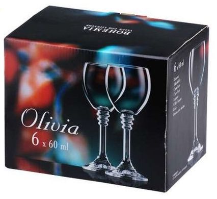 Набір бокалів для вина Bohemia Olivia 40346/460 (460 мл, 6 шт)