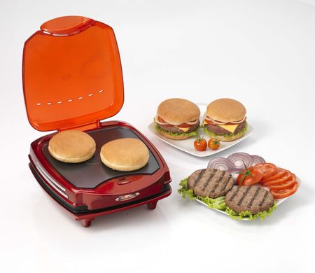 Бутербродница-гриль для приготовления гамбургеров ARIETE Hamburger 185