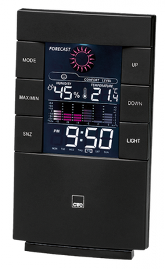 Метеостанція/годинник CLATRONIC WSU 7024