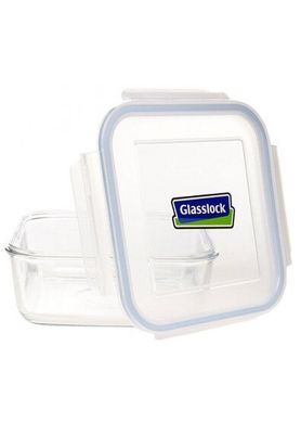Емкость стеклянная квадратная Glasslock MCSB-260 — 2.6 л