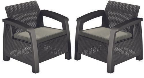 Кресло Keter Bahamas Duo 3253929000508 - коричневое