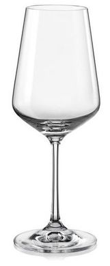 Набір бокалів для вина Bohemia Sandra 40728/00000/350 (350 мл, 6 шт)