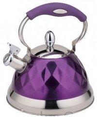Чайник із свистком 3,5 л Bohmann BH 7687 violet - фіолетовий
