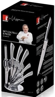 Набор ножей на подставке Bergner By vissani (BG-39241-MM) - 8 предметов