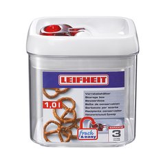 Ёмкость для сыпучих продуктов Leifheit Fresh Easy 31209 - 1000 мл, Прозрачный