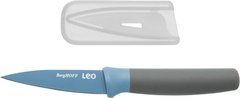 Нож для чистки овощей с покрытием BERGHOFF LEO (3950105) - 8,5 см, голубой
