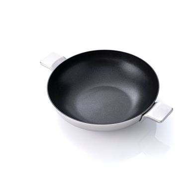 Сковорода вок із нержавіючої сталі MasterPro (BGMP-2218) - 28 см