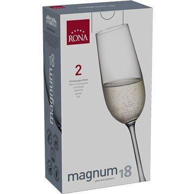 Набор бокалов для шампанского Rona Magnum 2К936/99А44/050 - 180 мл, 2 шт