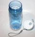 Пляшка пластикова для води Henks SB-050 - блакитний, 500 мл