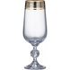 Набір келихів для шампанського Bohemia Claudia 40149/Q8074/180 - 180 мл, 6 шт.