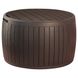 Стол-сундук Keter Circa Rattan Storage Box 1720269 - коричневый, Коричневый