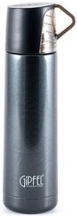Термос вакуумный GIPFEL PLAZMA 8194 - 0.5 л (серый)