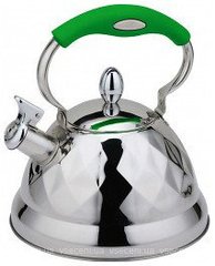 Чайник із свистком 3,5 л Bohmann BH 7688 green - зелений