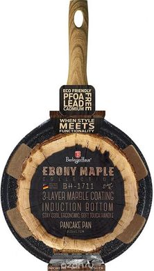 Сковорода для млинців Berlinger Haus Ebony Maple BH-1711 - 25 см, Чорний