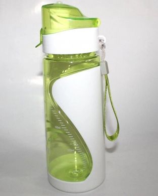 Бутылка пластиковая для воды Henks SB-050 - зеленый, 500 мл