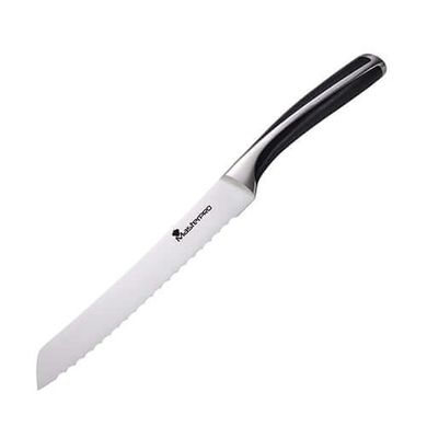 Нож для хлеба из нержавеющей стали Bergner MasterPro Elegance (BGMP-4433) - 20 см