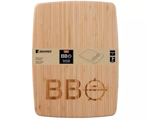 Бамбукова дошка для нарізки Bergner Bbq lovers (BG-39987-AA) - 30х22 см