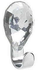 Крючок Spirella Jewel бриллиант 10.10672 - 6.5x3 см, Прозрачный