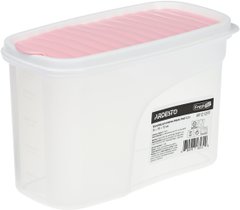 Контейнер для сыпучих продуктов Ardesto Fresh (AR1212PP) - 1.2 л, Розовый