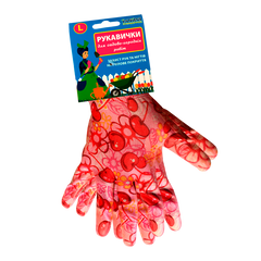 Перчатки для садо-огородных работ Добра Господарочка Вишня 4820086521284 - М