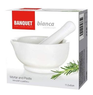 Ступка з товкачем Banquet Bianca 60810847-A
