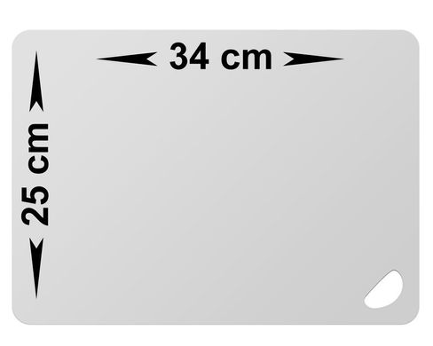 Доска для нарезания гибкая KESPER 30597 - зеленая, 34х25х0,2 см