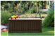 Садовый сундук Keter Rockwood Storage Box 17197729 - коричневый, 570 л
