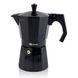 Кофеварка гейзерная VITRINOR BLACK 1224244 - 400 мл, 9 чашек/индукция