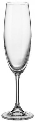 Набор бокалов для шампанского Bohemia Klara 4S415\00000\220 — 220 мл, 6 штук