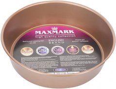 Форма для выпекания круглая Maxmark MK-C26 - 26,8x6,5 см