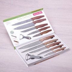 Набор кухонных ножей Kamille KM5043 + овощечистка