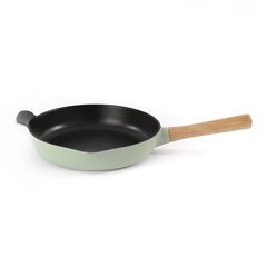 Сковорода чугунная BergHOFF Ron (3900046) - 26 см, зеленый с черным