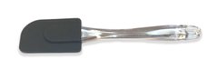 Силіконова лопатка з пластиковою ручкою Con Brio СВ-662 - 24,4х5,1см (сіра)