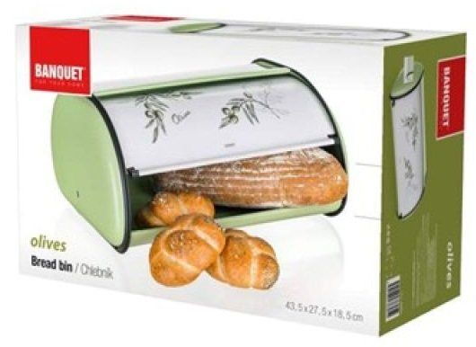 Хлебница металлическая Banquet Olives 48820016 - 43,5 х 27,5 х 18,5 см
