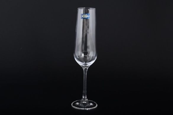 Набір бокалів для шампанського Bohemia Strix Dora 1SF73/200 - 200 мл, 6 предметів